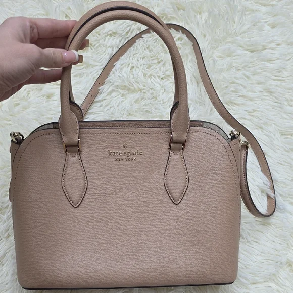 kate spade Blush Pink Leather Satchel - Picture 1 of 11
